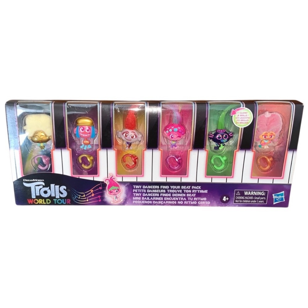 Trolls World Tour Tiny Dancers Pack - Multicolor